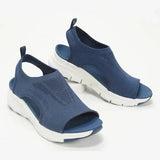 Washable Slingback Orthopedic Slide Sport Sandals Sandals - Tophatter Daily Deals