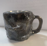 400ml Resin Mineral Crystal Coffee Mugs With Handles Elegant Fake Mineral Crystal Cup For Workplace Home Decor Christmas Gift Kitchen Gadgets Gray 10cm High Flat mouthed inner liner 0 - Tophatter Daily Deals