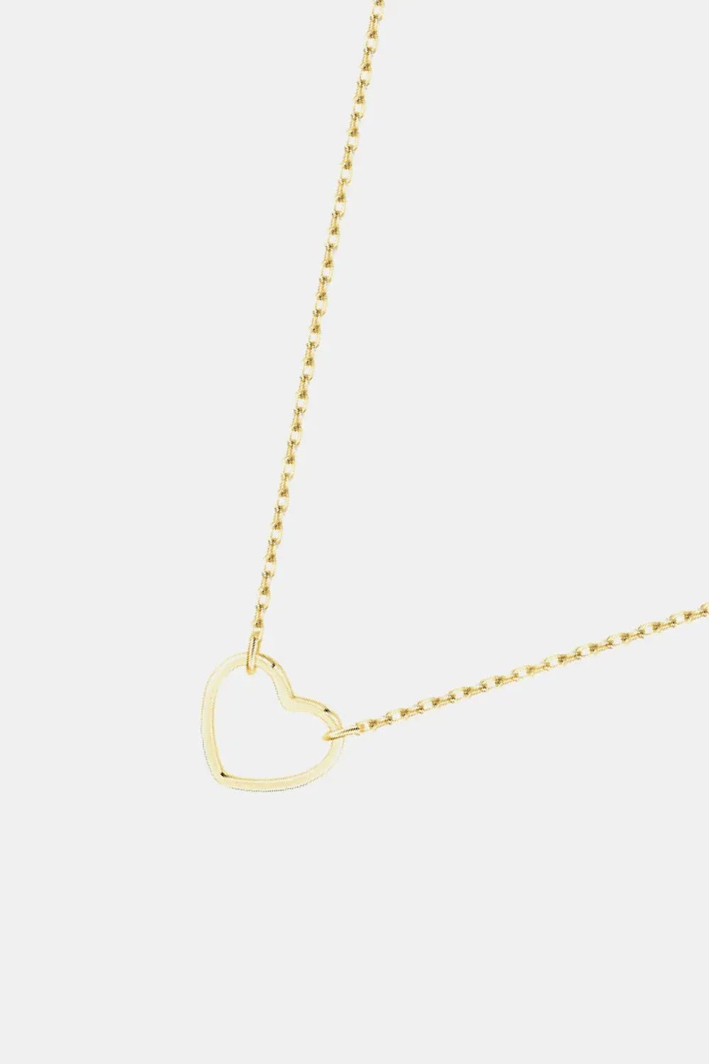 925 Sterling Silver Heart Shape Pendant Necklace Necklaces - Tophatter Daily Deals