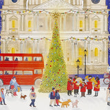 St Paul's Cathedral Traditional Picture Advent Calendar, Paper 24 Picture Doors Advent Calendar - Tophatter Daily Deals