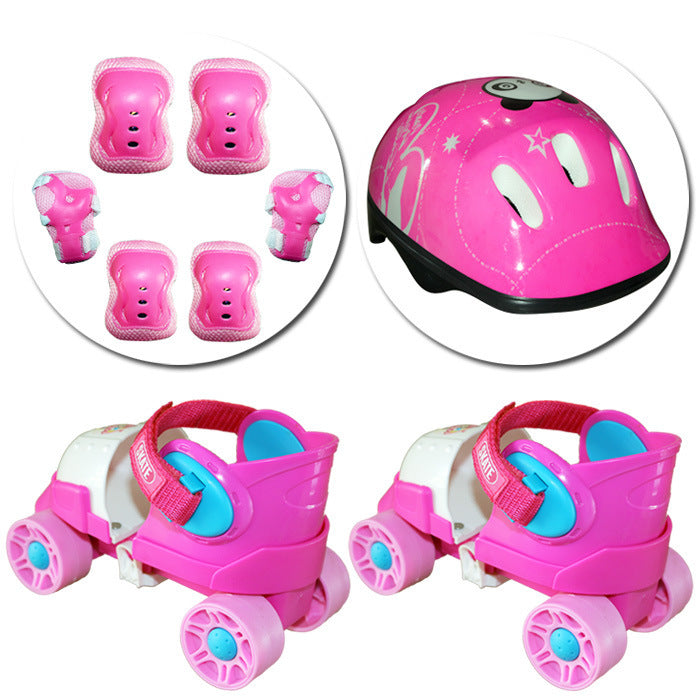 Baby Beginner Four Roller Skating Shoes H 0 - Tophatter Daily Deals
