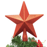 Stylish Red Star Christmas Tree Topper | Christmas Tree Star Xmas Star Tree Topper | Red Christmas Tree Decorations Tree Decoration - Tophatter Daily Deals