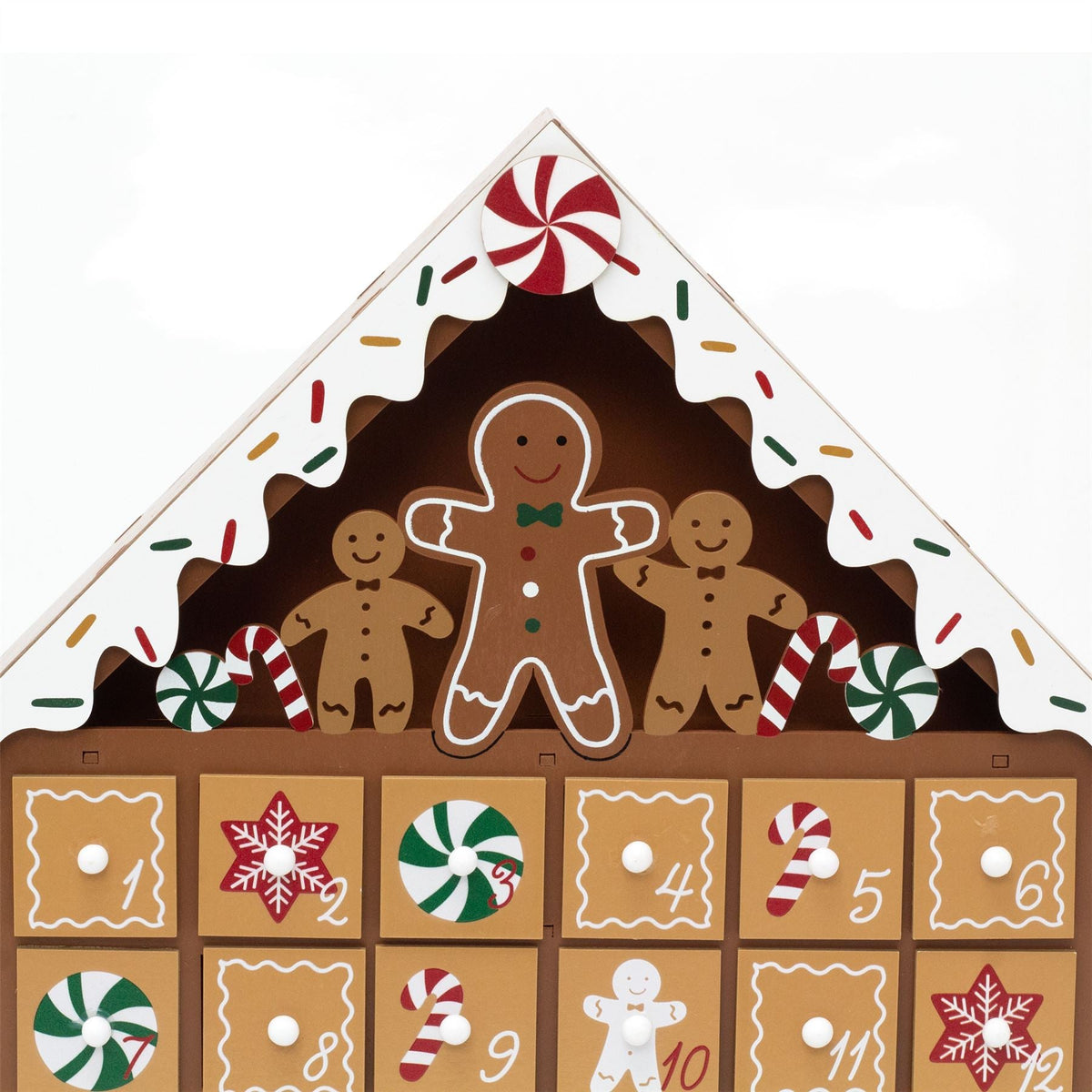 Gingerbread House Christmas Advent Calendar | Fill Our Own Advent Calendar Advent Calendar - Tophatter Daily Deals