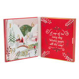 Tea Advent Calendar Herbal & Black Tea Bag Christmas Advent Calendar for Adults Advent Calendar - Tophatter Daily Deals