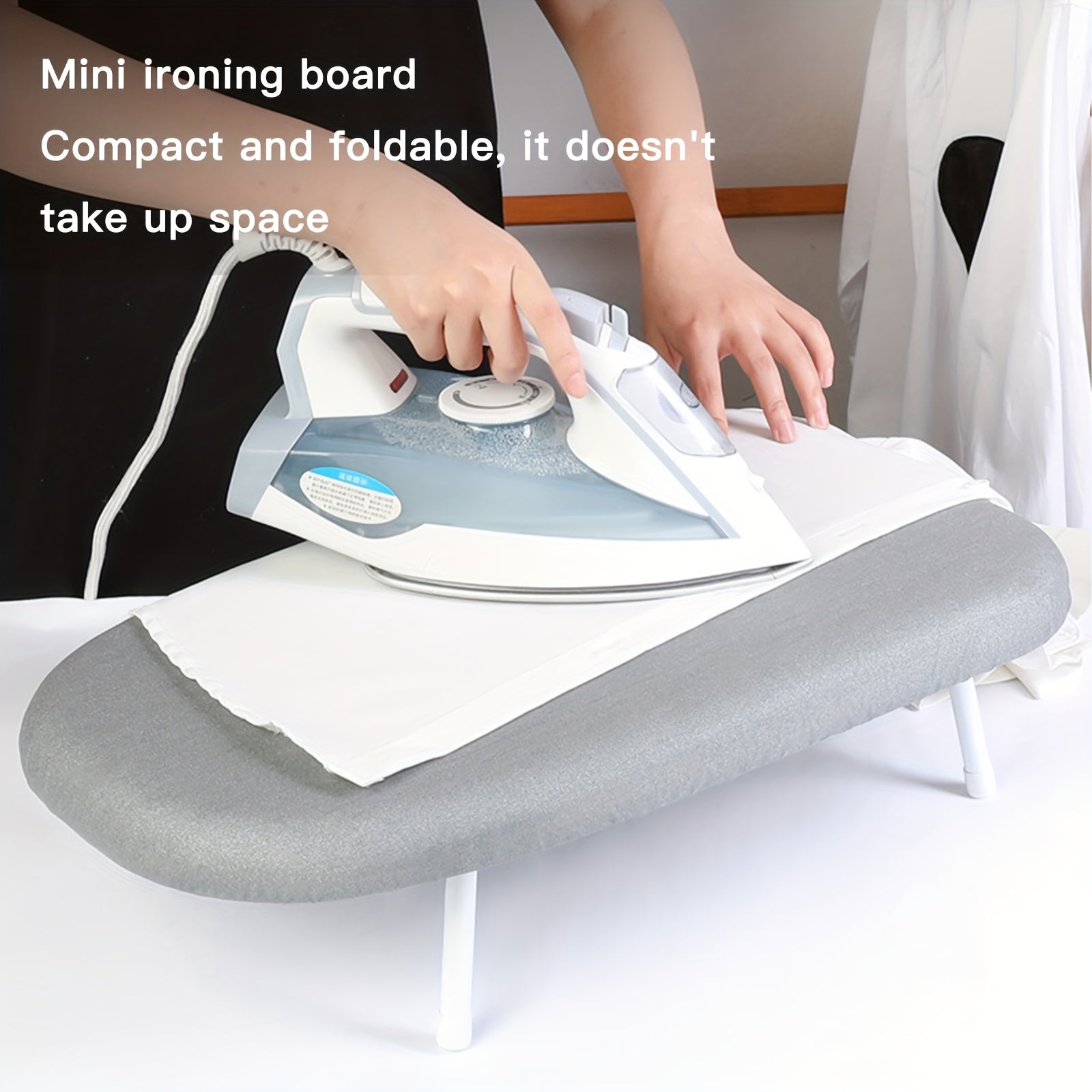 Tabletop Ironing Board with Folding Legs Set Home & Garden > Laundry & Cleaning > Laundry Cleaning Supplies - Tophatter Daily Deals