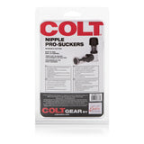 Colt Nipple Pro-Suckers (Black) – Adjustable Suction Nipple Clamps > Sex Toys > Nipple Suckers - Tophatter Daily Deals