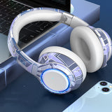Bluetooth Headphones 5.2 Pluggable Illumination 0 - Tophatter Daily Deals