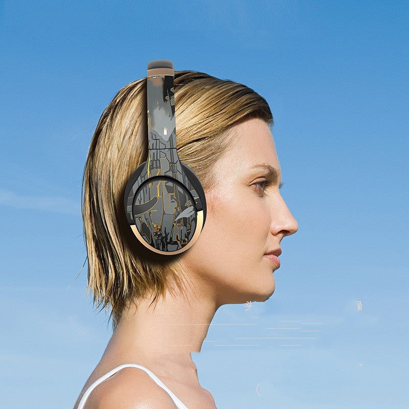Bluetooth Headphone Head-mounted Active Noise Reduction E-sports Games Computer Ultra-long Life Battery 0 - Tophatter Daily Deals
