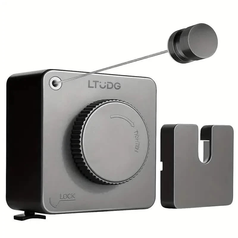 Retractable Clothesline – Heavy-Duty Wall-Mount Laundry Rack Home Improvement - Tophatter Daily Deals