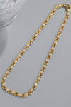 Zircon Decor Copper Necklace Necklaces - Tophatter Daily Deals