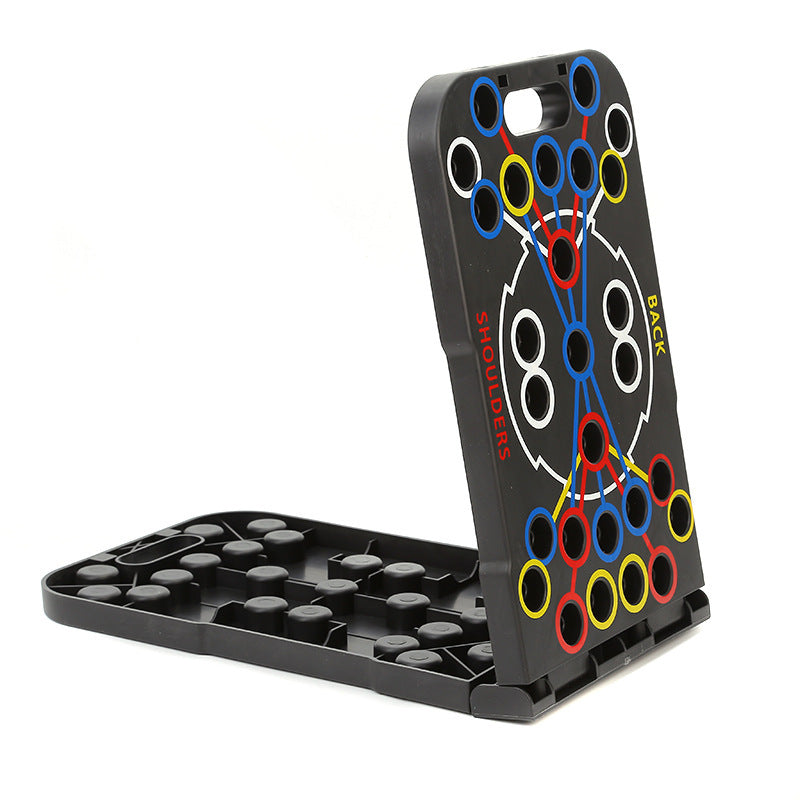 54-hole Push-up Board Multi-functional Home Fitness Equipment 0 - Tophatter Daily Deals