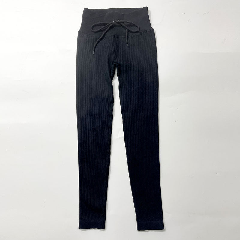 Autumn And Winter New Products Zipper Sports Underwear Women Black trousers 0 - Tophatter Daily Deals