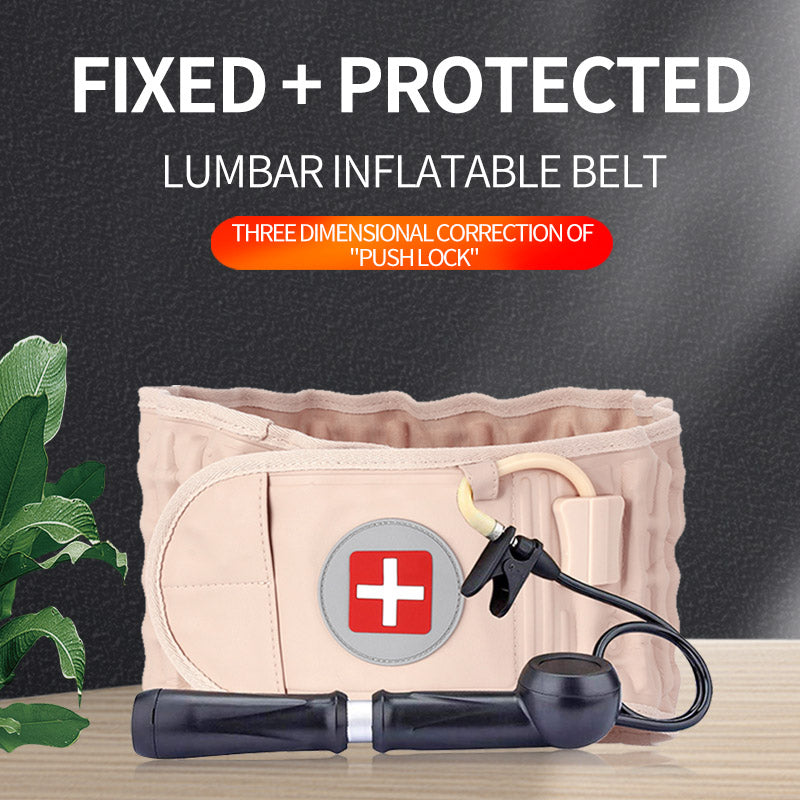 Back Decompression Belt Lumbar Support For Back Pain Relief Lumbar Disc Herniation Lumbar Traction Belt Lumbar Traction Device 0 - Tophatter Daily Deals