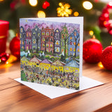 Christmas Market Advent Calendar Greetings Card | Christmas Advent Calendar Advent Calendar - Tophatter Daily Deals