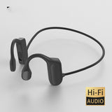 Bone Conduction Concept Bluetooth Headset, Ear-mounted Non-ear Movement Black 0 - Tophatter Daily Deals