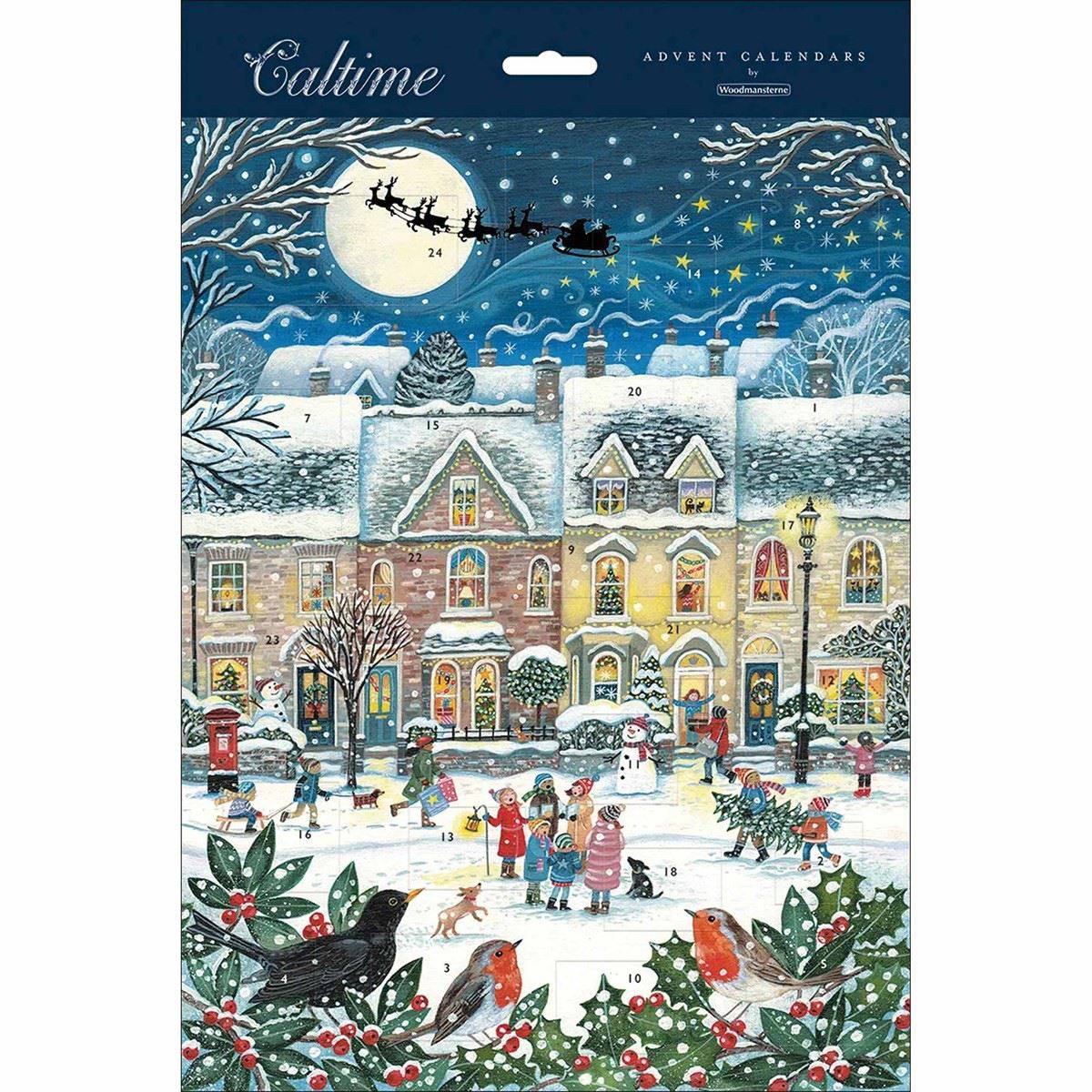 Christmas Carols in the Village Advent Calendar | Christmas Advent Calendar Advent Calendar - Tophatter Daily Deals