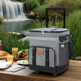 Rolling Insulated Refrigerated Truck Cooler Bag Camping & Hiking - Tophatter Daily Deals