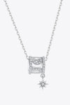 Rely On Fate Cubic Zirconia Pendant Necklace Necklaces - Tophatter Daily Deals