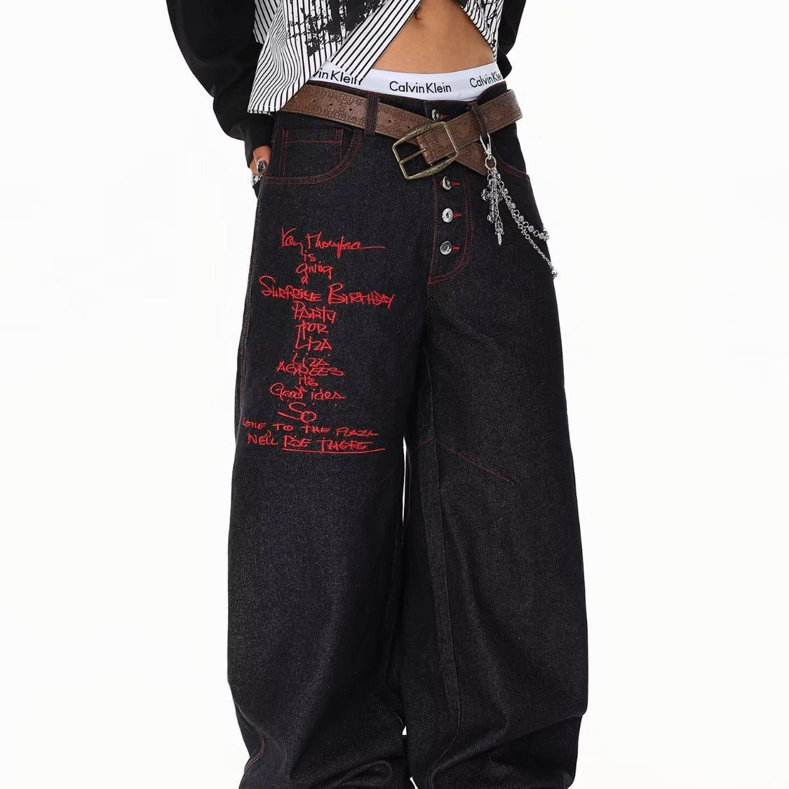 American-style High-street Machete Jeans For Men 0 - Tophatter Daily Deals