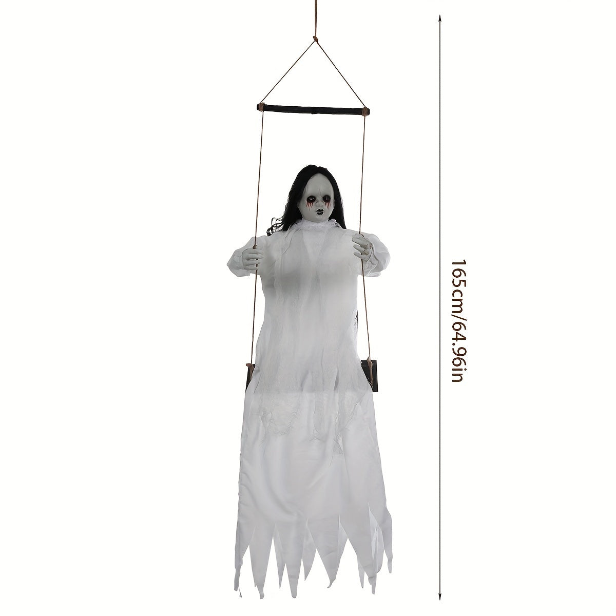 Sound Control Halloween Swing Ghost Decoration Halloween - Tophatter Daily Deals