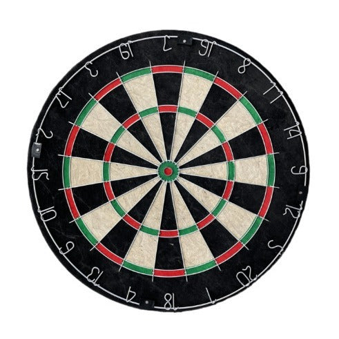 18-inch Sisal Dart Plate 45cm Hemp Round Mesh Dartboard Score Board Number 0 - Tophatter Daily Deals
