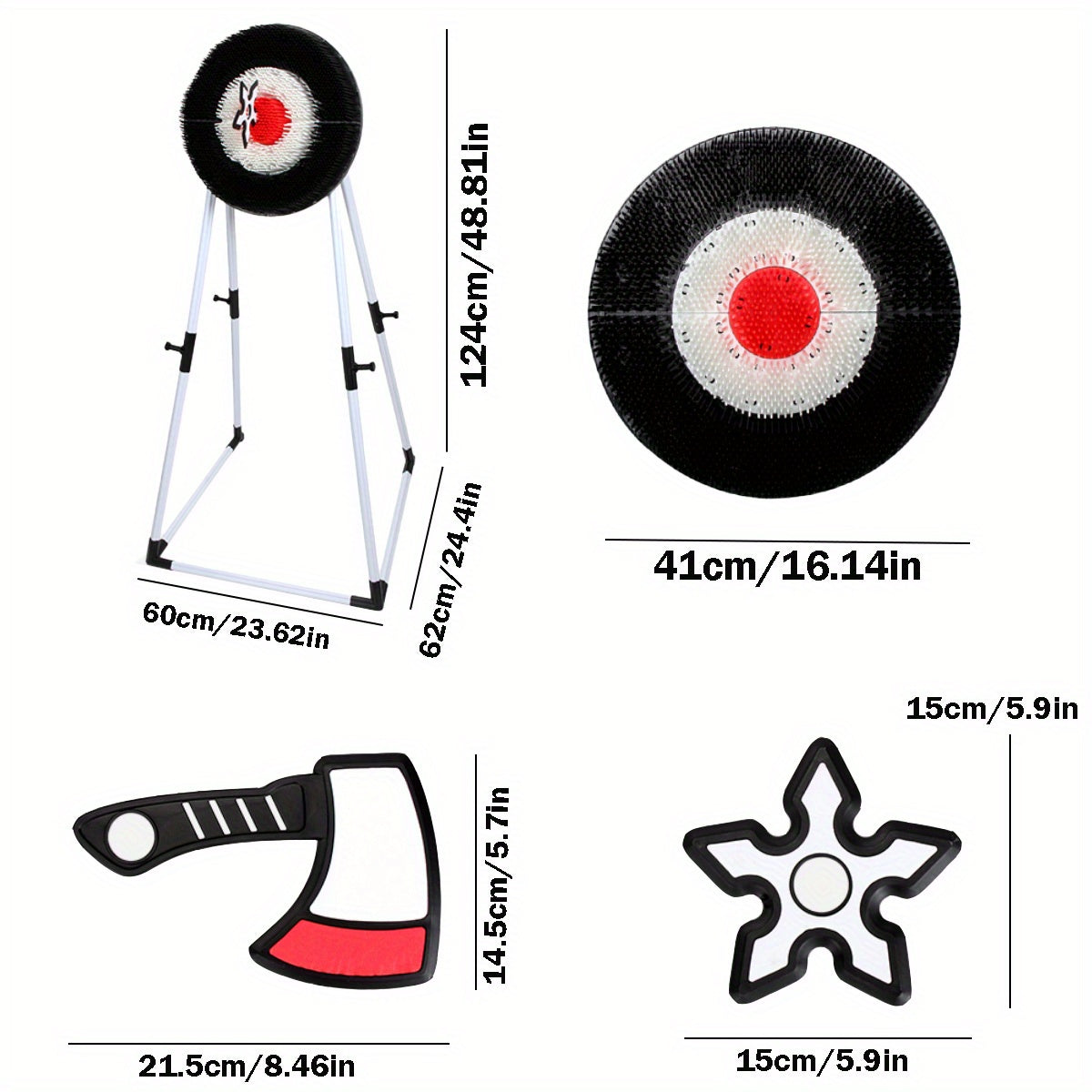 Dart Board Toy Set Indoor Outdoor for Kids Sports & Outdoor - Tophatter Daily Deals