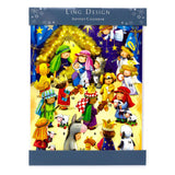 Away in a Manger Christmas Advent Calendar | Religious Advent Calendar - 34x25cm Advent Calendar - Tophatter Daily Deals