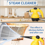 Handheld Steam Cleaner with 1000W 9 Accessories Appliances > Other Cleaning Appliances > Steam cleaners - Tophatter Daily Deals