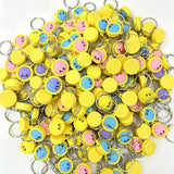 10-Pack: Cute Dumpling and Bao Bun Keychains - Silicone Steamer Basket Charm Toys & Games - Tophatter Daily Deals