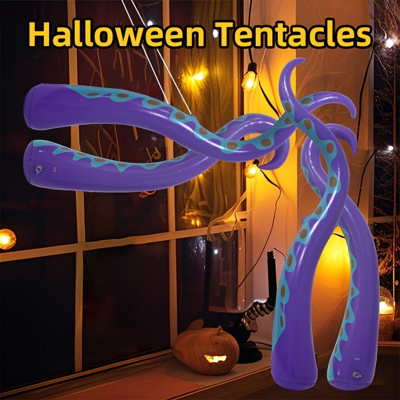 Inflatable Octopus Arms with Suction Cups (4-Pack) Halloween - Tophatter Daily Deals