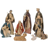Deluxe Christmas Nativity Set - Extra Large Luxury Traditional Crib Scene With 10 Beautiful Detailed Figures Nativity Set - Tophatter Daily Deals