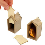 Fill Your Own Advent Calendar, Gisela Graham Reusable Wooden Dutch Village Advent Calendar - Tophatter Daily Deals