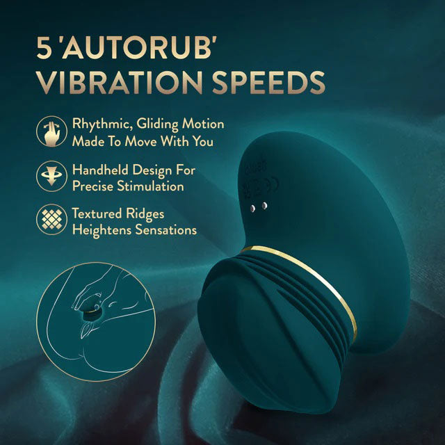 The Blush Collection Riana (Dark Teal) – Clitoral Stimulator > Sex Toys For Ladies > Clitoral Vibrators and Stimulators - Tophatter Daily Deals