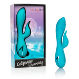 California Dreaming Santa Monica Starlet Teal Massager with 10 Vibration Functions= > Sex Toys For Ladies > G-Spot Vibrators - Tophatter Daily Deals
