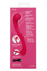 Pretty Little Wands Curvy Slim Pink Silicone Massager with 10 Speeds > Vibrators > Standard Vibrators - Tophatter Daily Deals