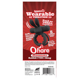 Ohare (Black | Blue | Green) – Rechargeable Silicone Rabbit Vibrating Cock Ring > Cock Ring > Vibrating - Tophatter Daily Deals