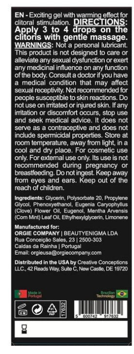 Orgie Orgasmic Drops 1 oz – Luxury Clitoral Arousal Serum > Essentials > Womens Enhancers - Tophatter Daily Deals