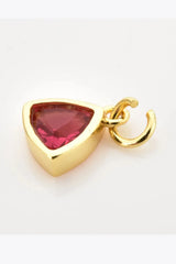 925 Sterling Silver Birthstone Pendant Necklaces - Tophatter Daily Deals