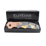 8" Wildlife Folding Knife Knife - Tophatter Daily Deals