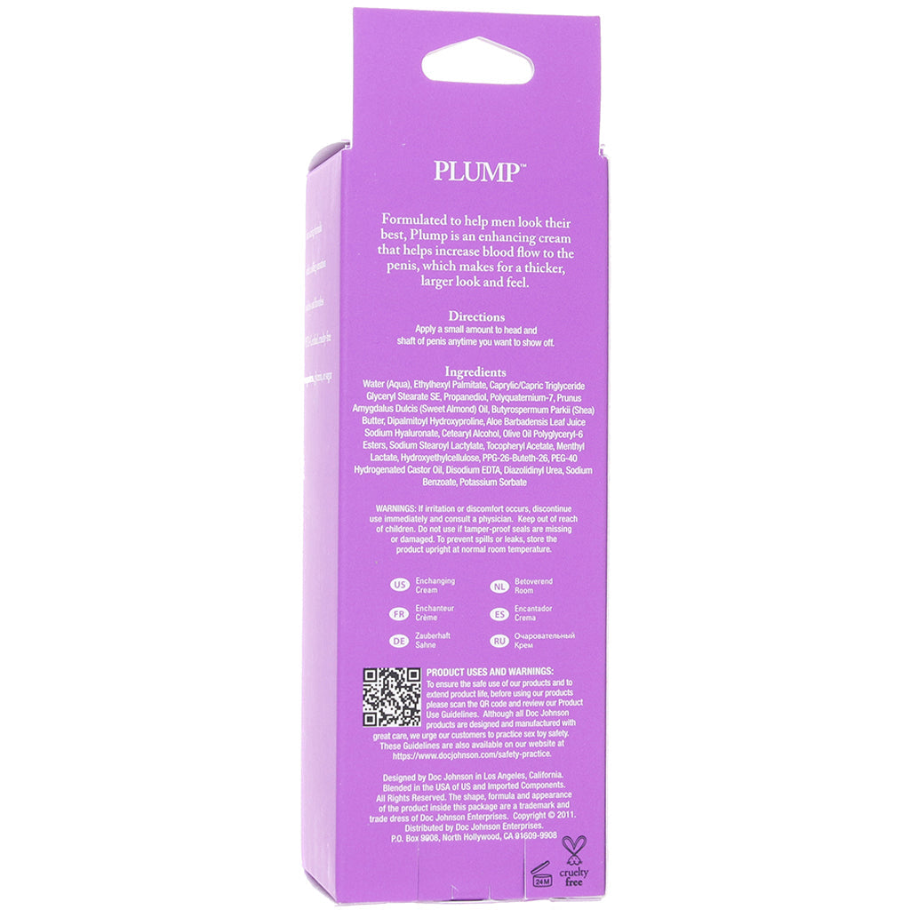 Plump Enhancement Cream for Men with Package in 2oz - Tophatter's Adult Products Lubes and Lotions > Female Enhancement - Tophatter Daily Deals