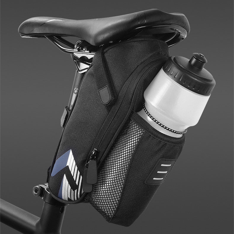 Bicycle Tail Bag Saddle Bag Mountain Bike Riding Equipment Kit 0 - Tophatter Daily Deals