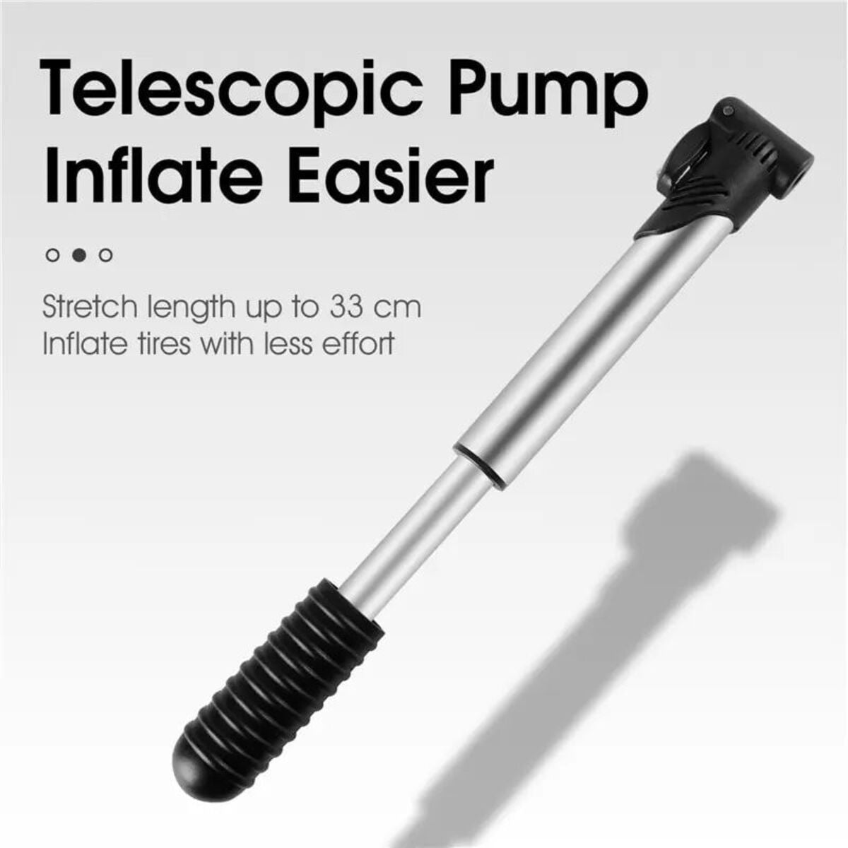 BIKING Portable Mini Bicycle Pum P Cycling Hand Air Pum P Ball Tire Inflator Schrader Presta Valve Road Bike Accessories 5 - Tophatter Daily Deals