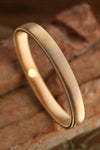 Gold Stretchy Metal Wide Bangle Bracelets - Tophatter Daily Deals