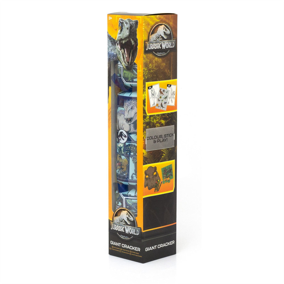 Giant Jurassic World Christmas Cracker | Children Extra Large Xmas Cracker 55cm Christmas Cracker - Tophatter Daily Deals