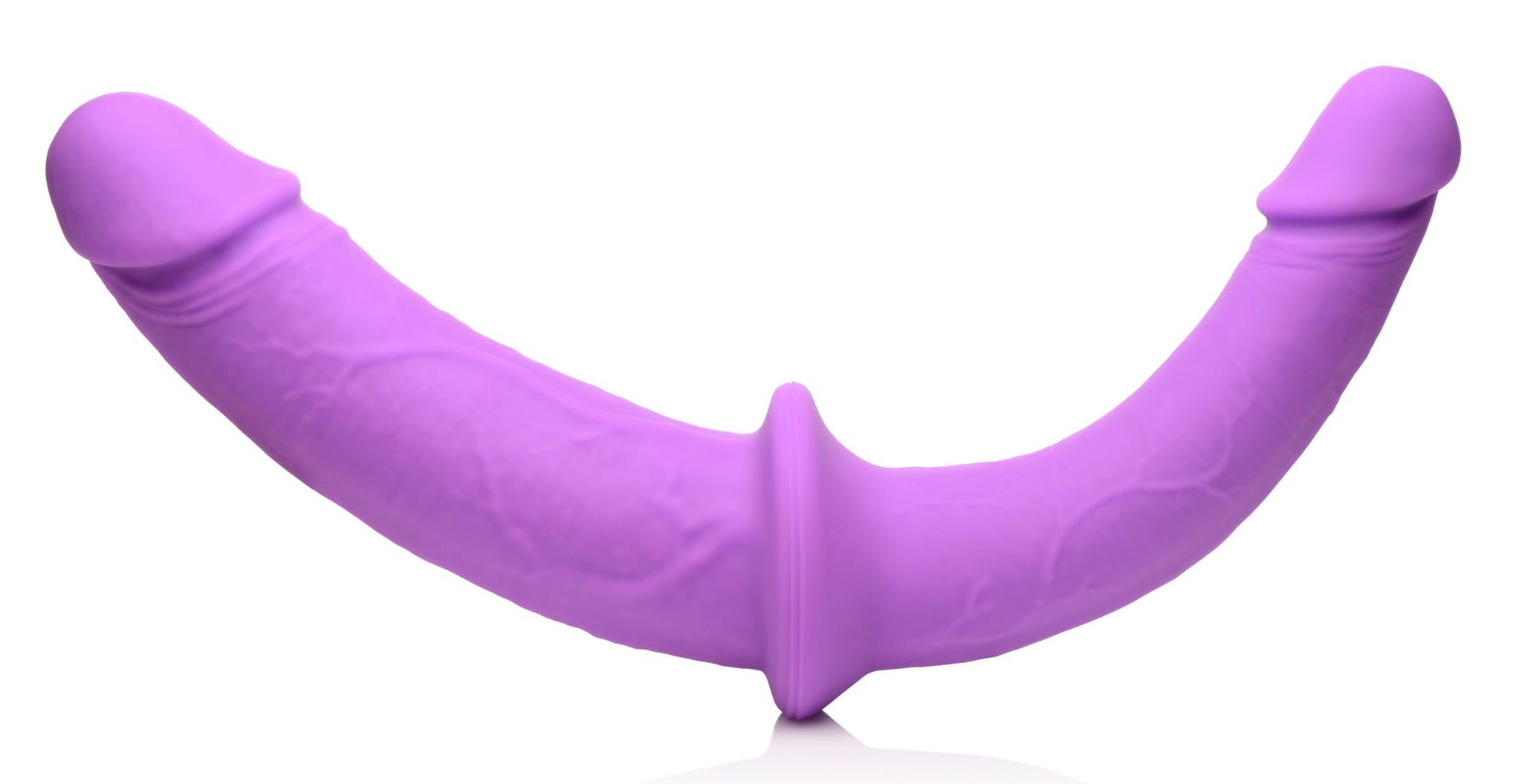Double Charmer Silicone Double Dildo with Adjustable Harness > Dildos > Strap On Harnesses - Tophatter Daily Deals