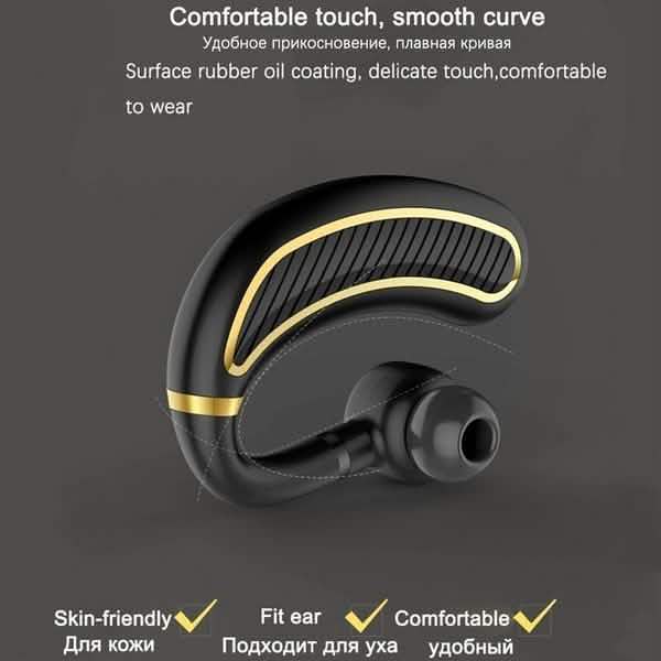 Earhook Business Earphone with Mic In-Ear Headphones - Tophatter Daily Deals