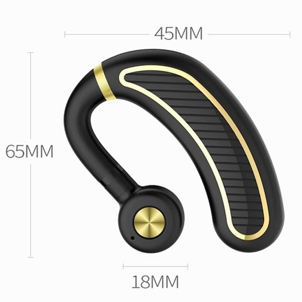Earhook Business Earphone with Mic Earphone With Microphone - Tophatter Daily Deals