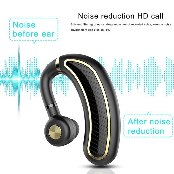 Earhook Business Earphone with Mic Earphone With Microphone - Tophatter Daily Deals