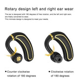 Earhook Business Earphone with Mic In-Ear Headphones - Tophatter Daily Deals