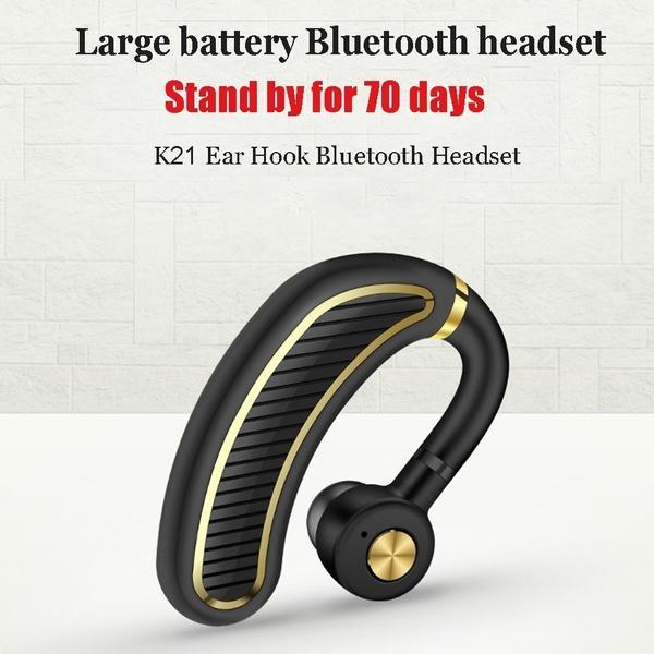 Earhook Business Earphone with Mic Earphone With Microphone - Tophatter Daily Deals